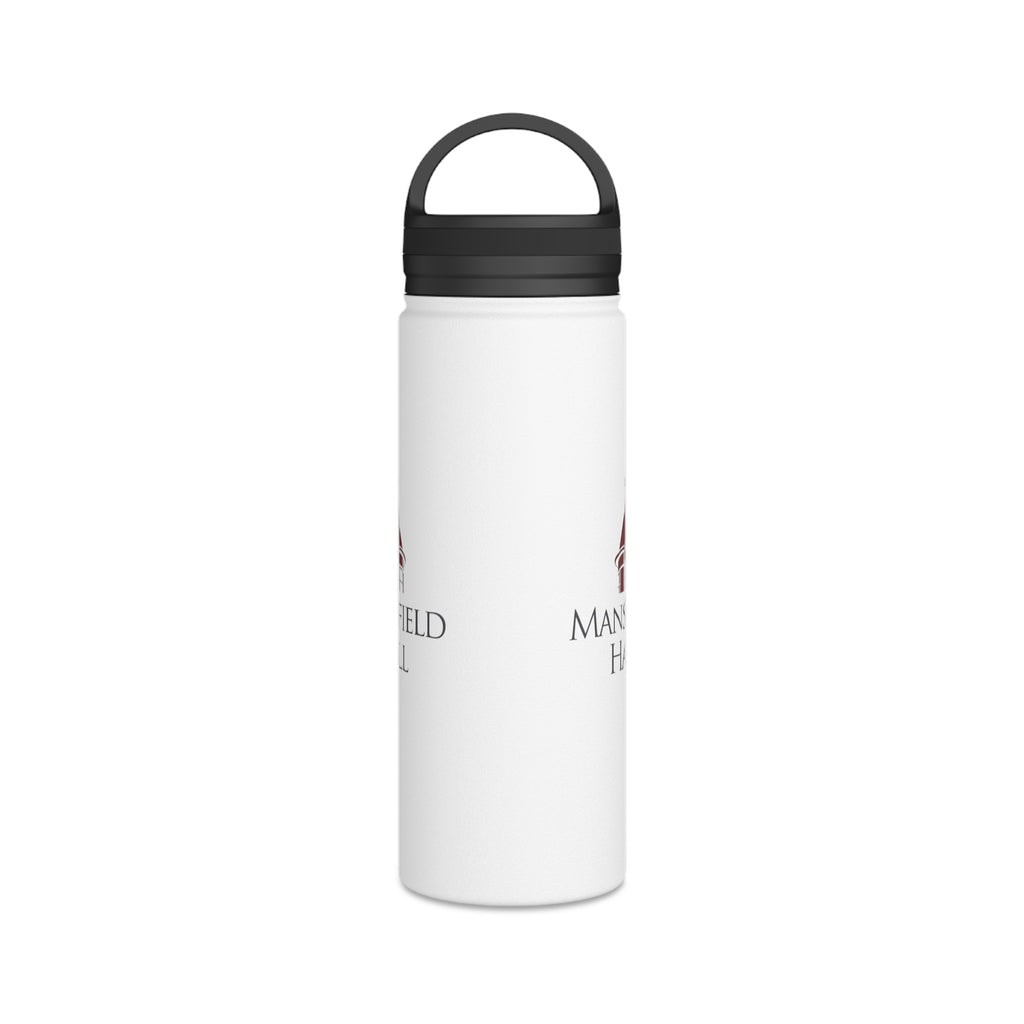 Stainless Steel Water Bottle, Handle Lid - 18oz or 32oz