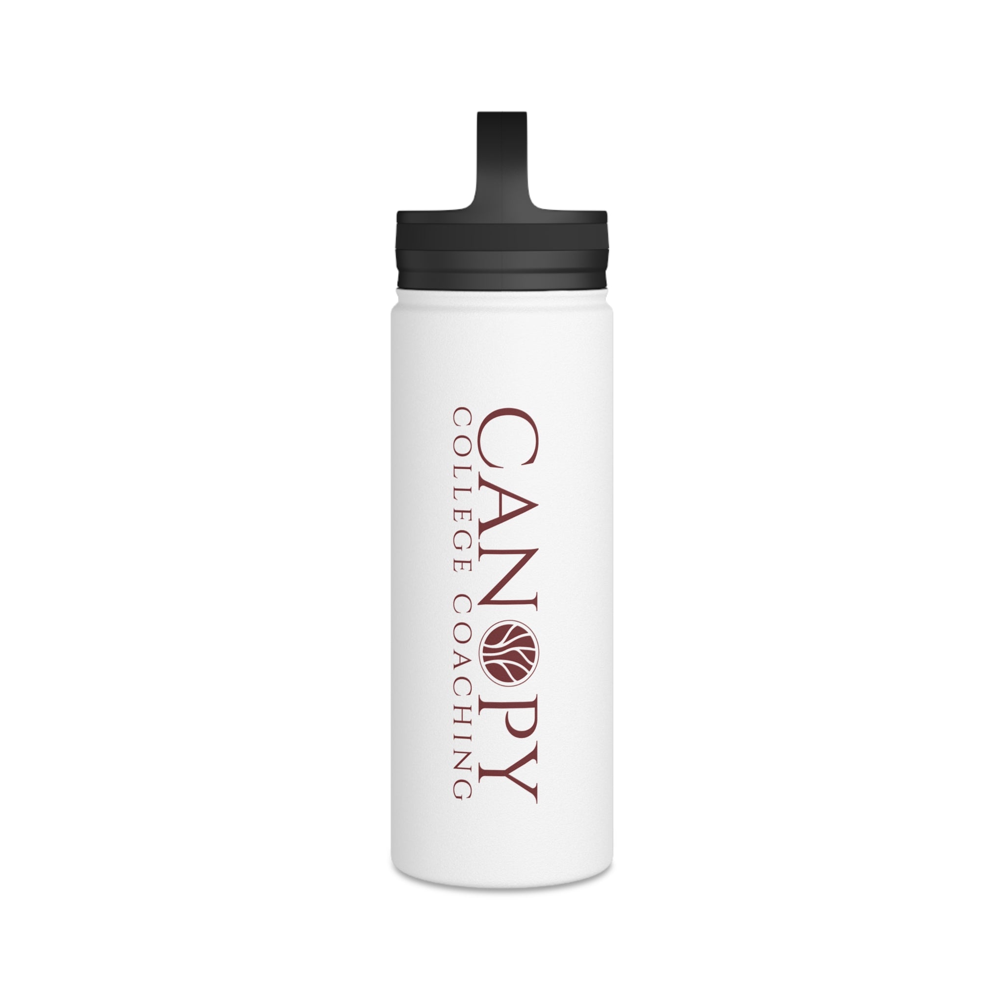 Canopy Stainless Steel Water Bottle, Handle Lid - 18oz or 32oz