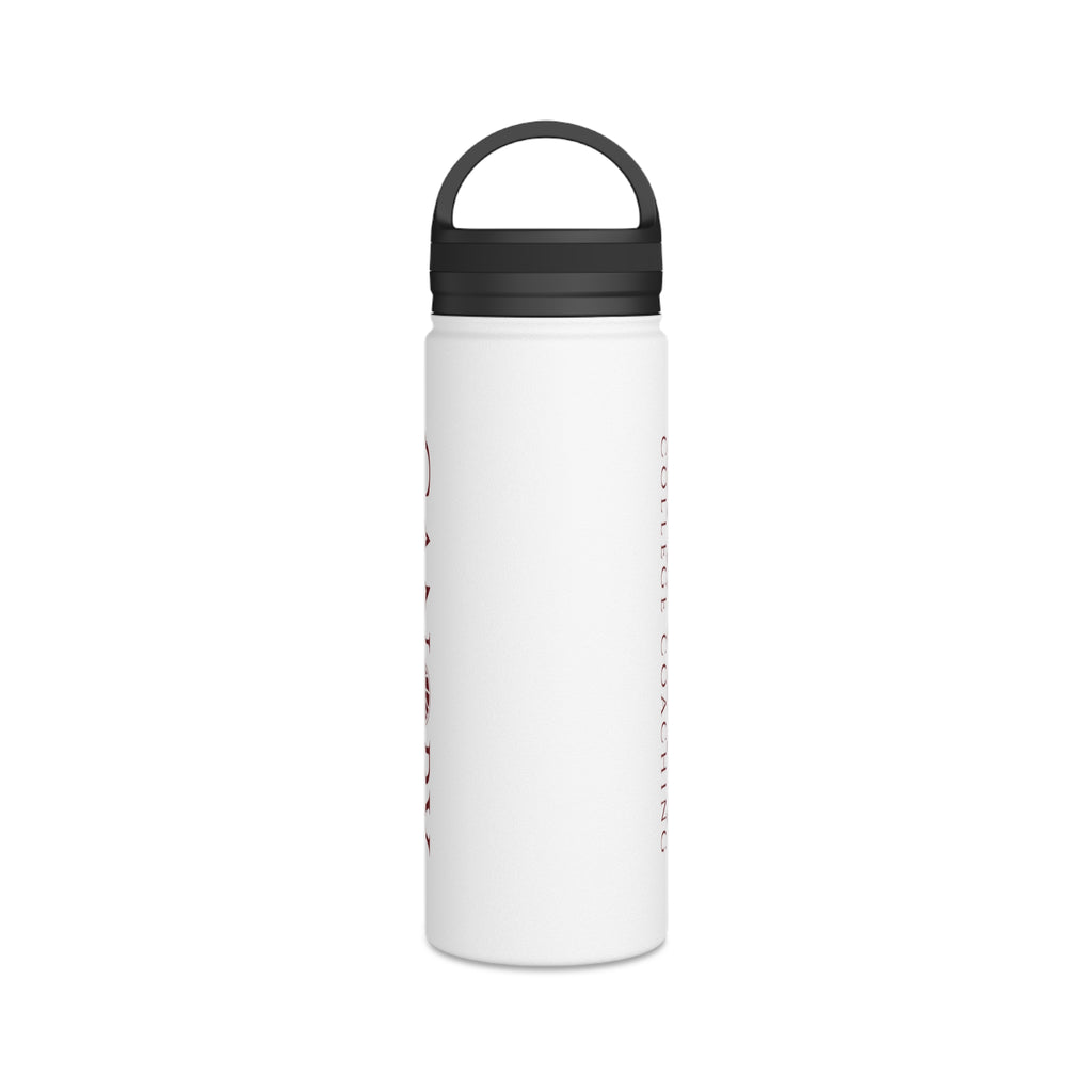 Canopy Stainless Steel Water Bottle, Handle Lid - 18oz or 32oz
