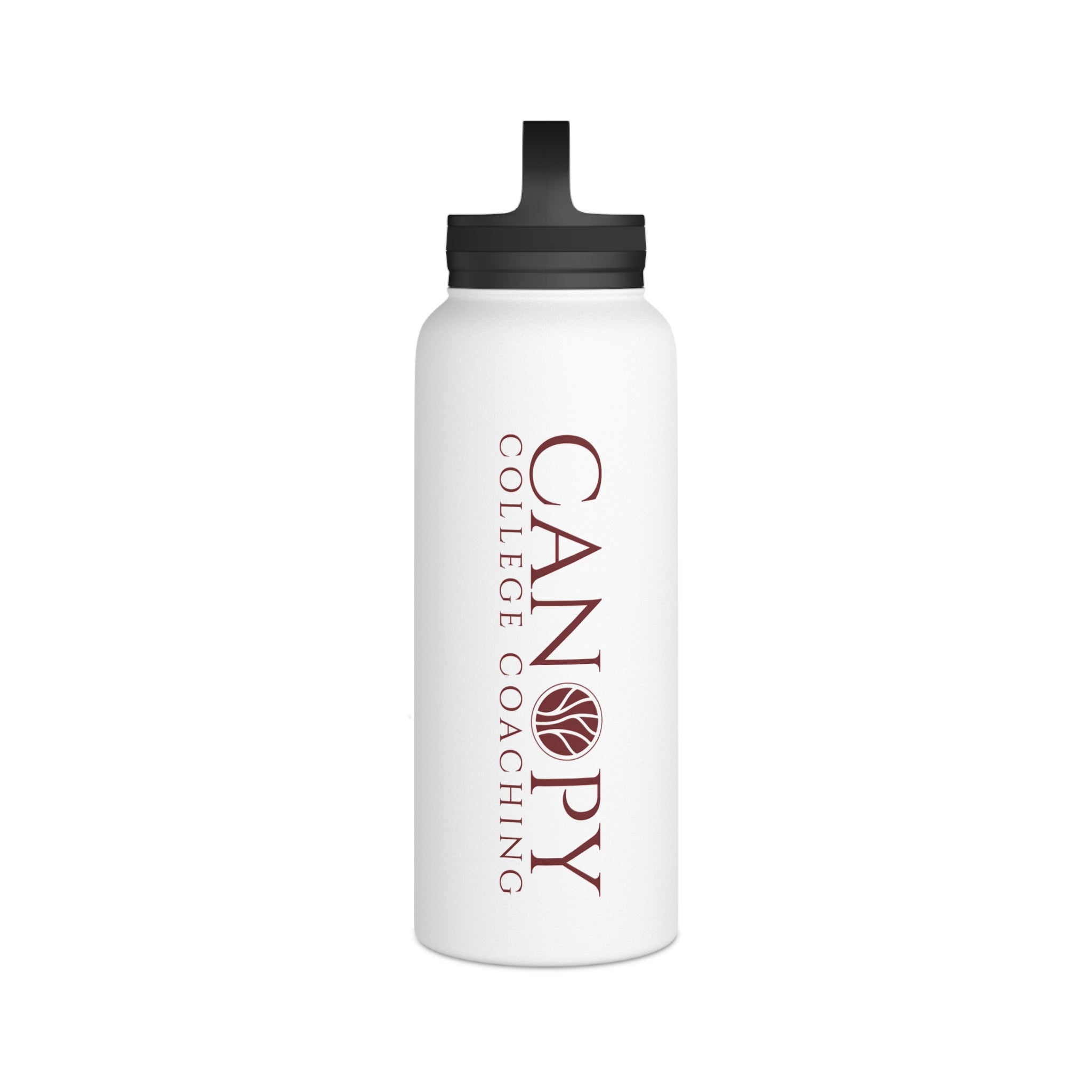 Canopy Stainless Steel Water Bottle, Handle Lid - 18oz or 32oz