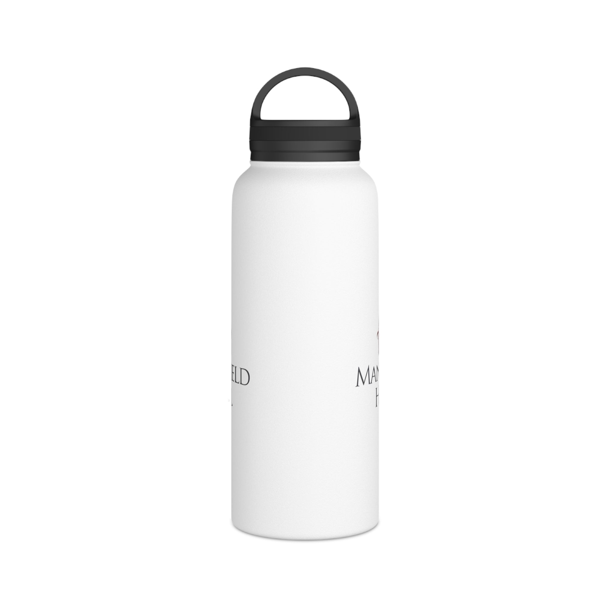 Stainless Steel Water Bottle, Handle Lid - 18oz or 32oz