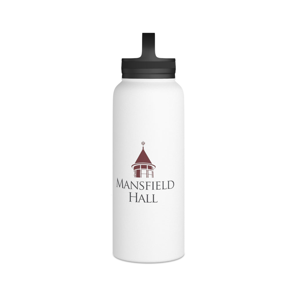 Stainless Steel Water Bottle, Handle Lid - 18oz or 32oz
