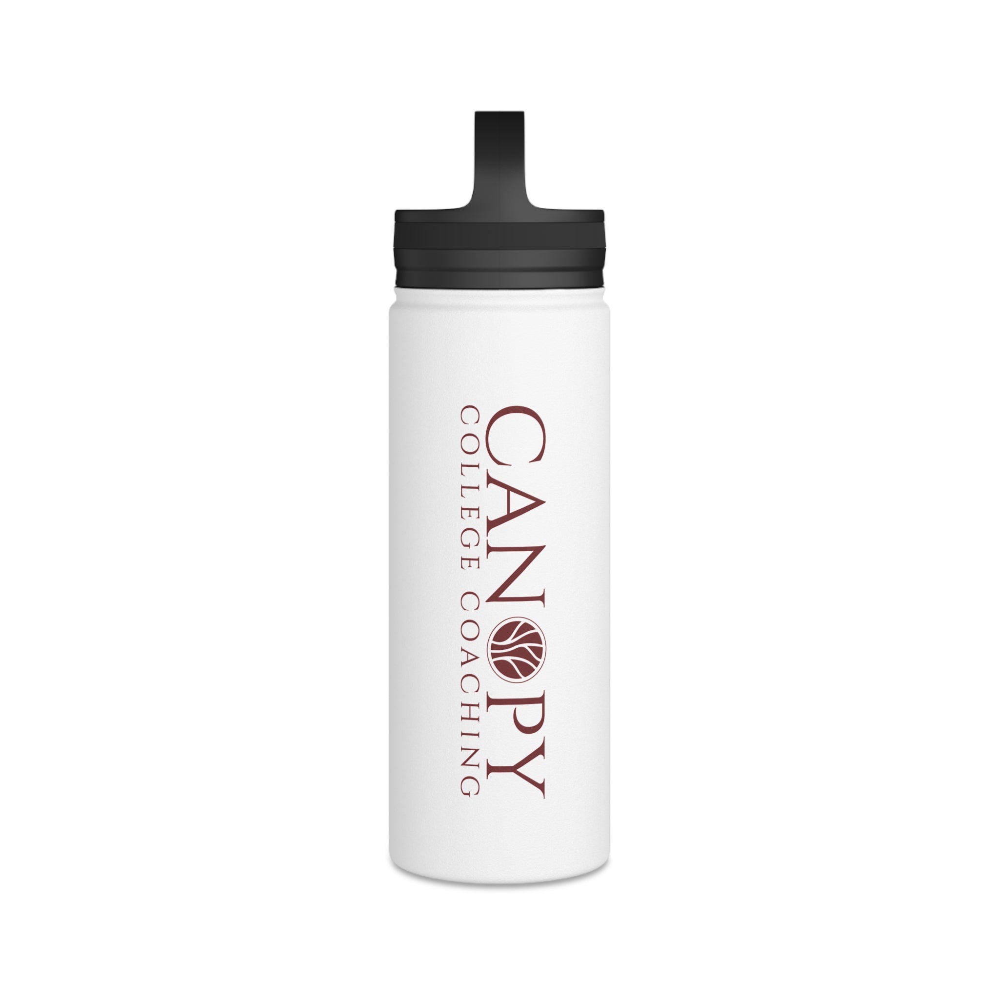 Canopy Stainless Steel Water Bottle, Handle Lid - 18oz or 32oz
