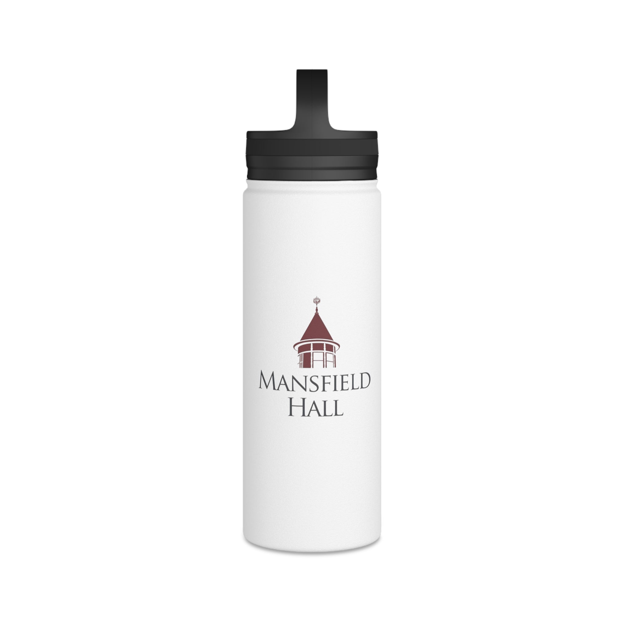 Stainless Steel Water Bottle, Handle Lid - 18oz or 32oz