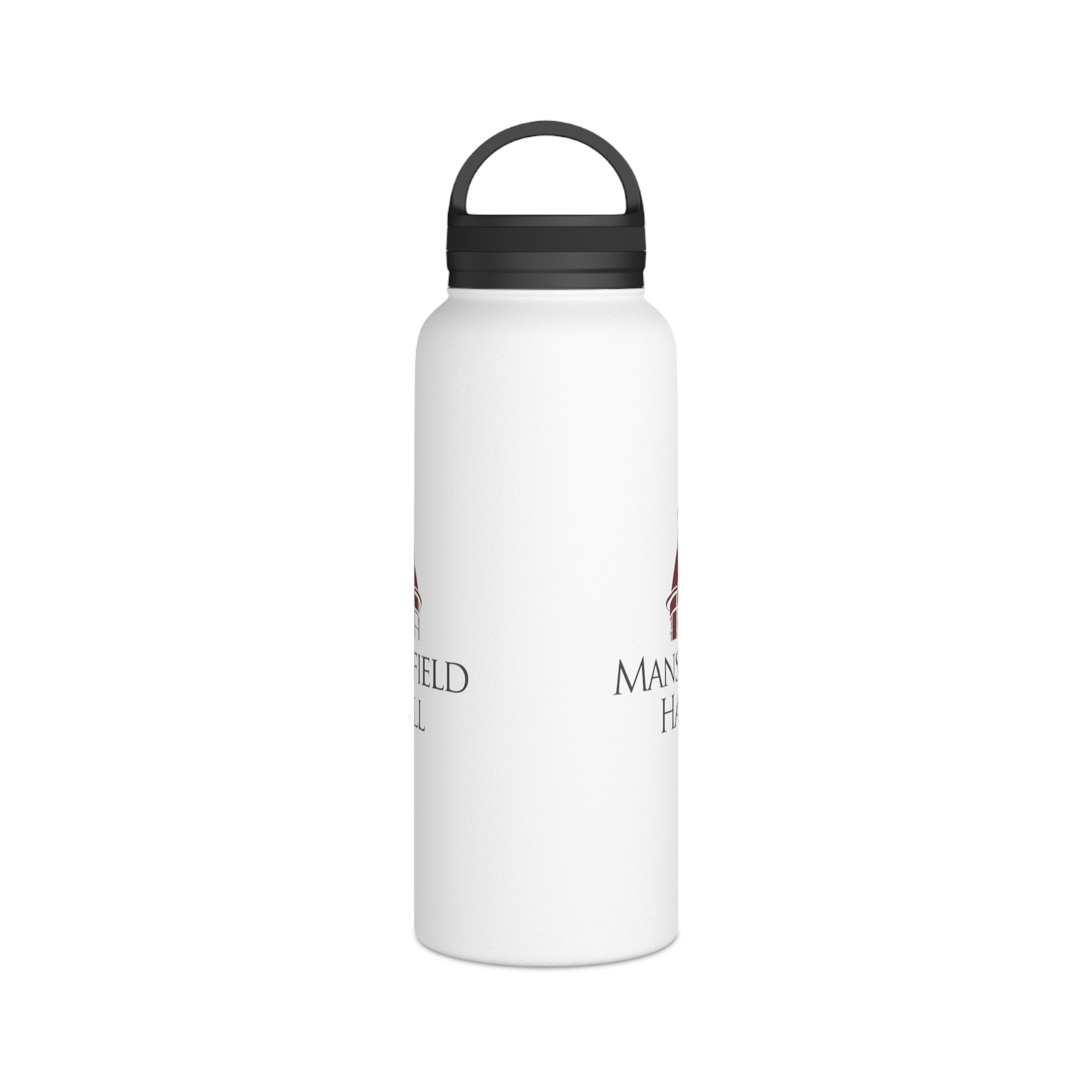 Stainless Steel Water Bottle, Handle Lid - 18oz or 32oz